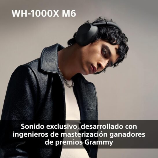 Sony WH 1000XM6 Auriculares de Lujo Bluetooth inalambricos con Noise MBS