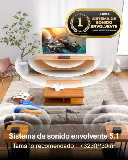 ULTIMEA 5.1 Barra de Sonido opiniones MBS