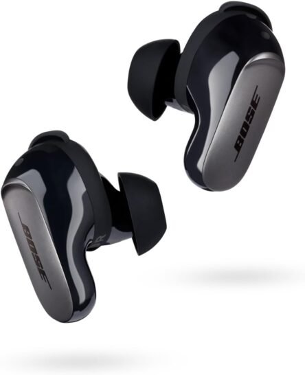 Bose QuietComfort Ultra Earbuds, Auriculares inalámbricos con cancelación de ruido, Bluetooth, Sonido espacial, Batería de larga duración, Auriculares